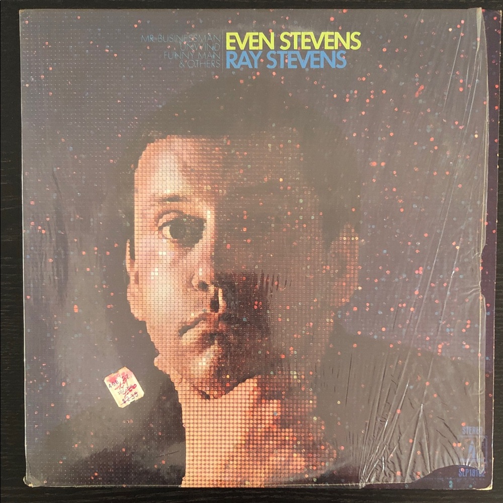 Vinyl Lp Record Album Even Stevens by Ray Stevens ‘68